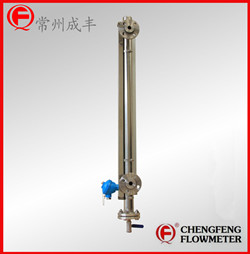 UHC-517C 4-20mA out put  magnetic float level gauge  [CHENGFENG FLOWMETER] stainless steel high quality Chinese professional flowmeter manufacture